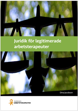 Juridik för legitimerade arbetsterapeuter omslag