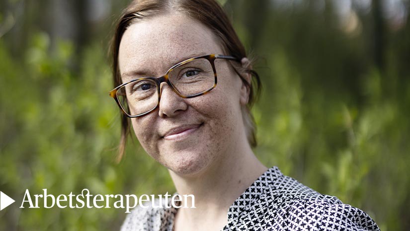 Arbetsterapeuten Jessica Lindgren