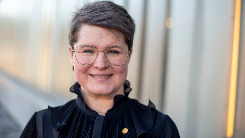 Förbundsordförande Ida Kåhlin