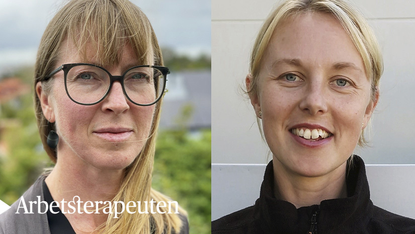 Moa Löfgren Bergérus och Linnea Arvidsson
